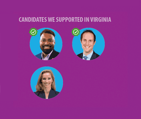 Our VA candidates won: Joshua Cole, Schuyler VanValkenburg.